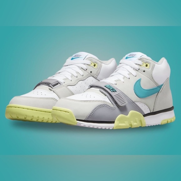 Nike Men’s AIR TRAINER 1 'CITRON' Shoes/Sneakers | NEW/NWOB! SOOD OUT ONLINE🔥🔥 - Picture 1 of 16
